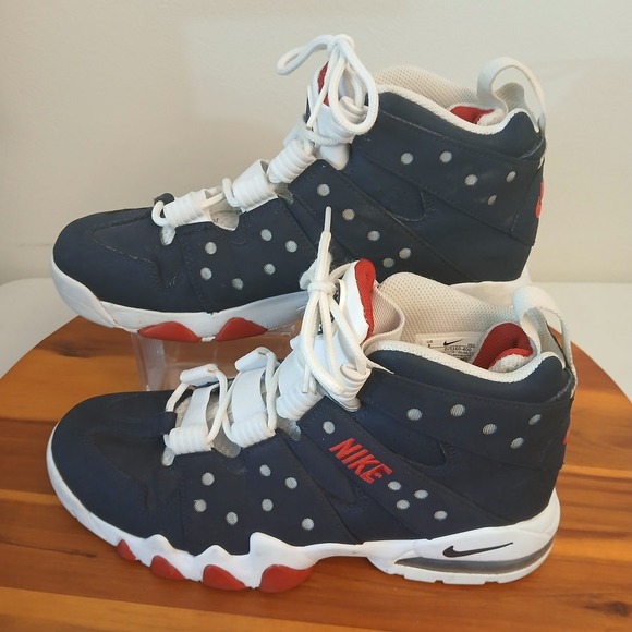 Nike Other - Nike Air Max2 CB 94 Mens 8 Navy Blue Red Barkley Shoes Sneakers DJ5160-400